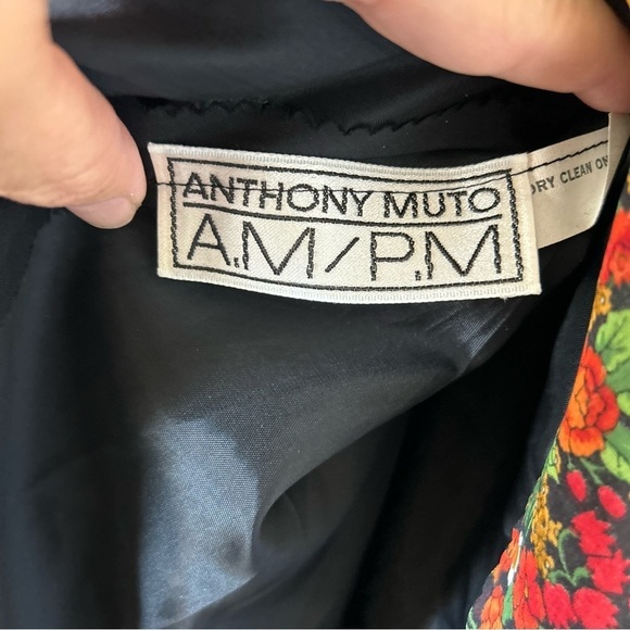 Anthony Muto Women’s VTG Midi Skirt Measures 26” waist Dixie Floral Print Modest - Picture 11 of 13